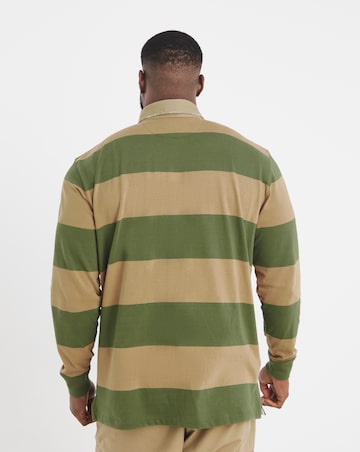Polo Ralph Lauren Striped Rugby - Olive/Khaki
