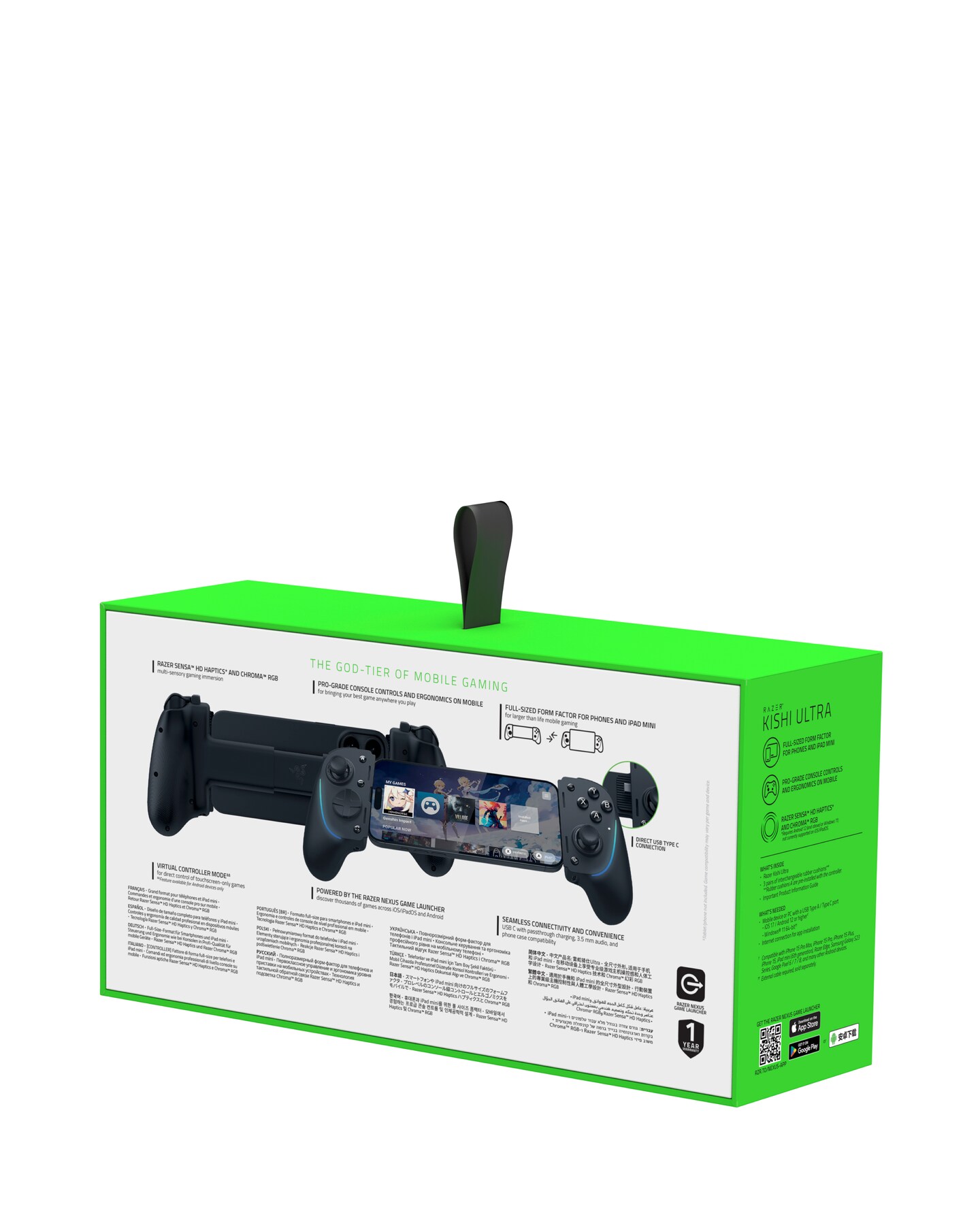 Razer Kishi Ultra Mobile Gamepad - iOS & Android | Jacamo Razer Kishi Ultra Mobile Gamepad - iOS & Android | Jacamo