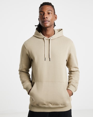 Overhead Hooded Sweatshirt Long - Stone