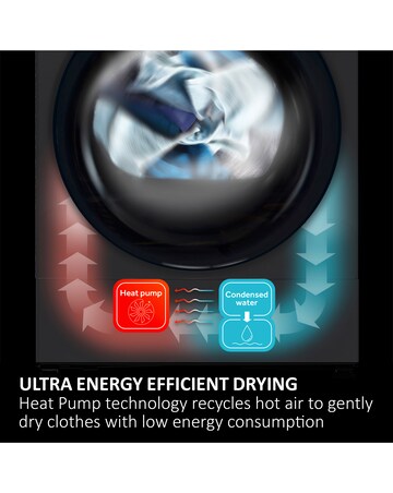 Haier X9 HD100CQ387U1UK WiFi 10kg Heat Pump Tumble Dryer White Install