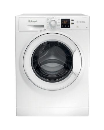 Hotpoint Anti-Stain NSWM 846 W UK 8kg 1400rpm Washing Machine White + Install