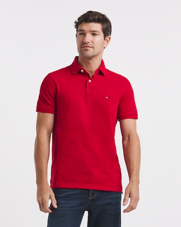 Tommy Hilfiger Short Sleeve 1985 Regular Polo - Red