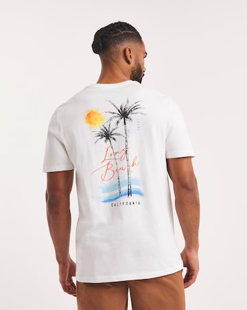Long Beach Print Graphic T-shirt