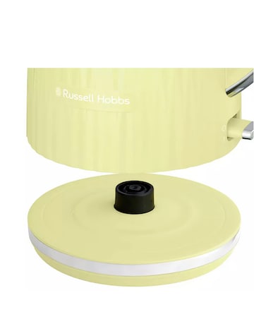 Russell Hobbs Eden Kettle and 2 Slice Toaster Lemon Bundle