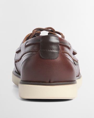 Barbour Rothley Boat Shoe - Dark Brown