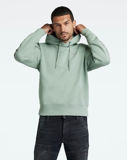 G-Star RAW Iceberg Green Graphic Sleeve Hoodie