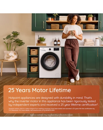 Hotpoint HP 124A CARE UK Fabric Care Washing Machine - White