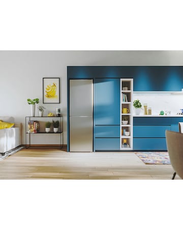 Candy CCT3L517ESK-1 176cm High 50/50 Fridge Freezer - Silver