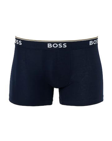 BOSS 3 Pack Power Boxer Brief - Blue