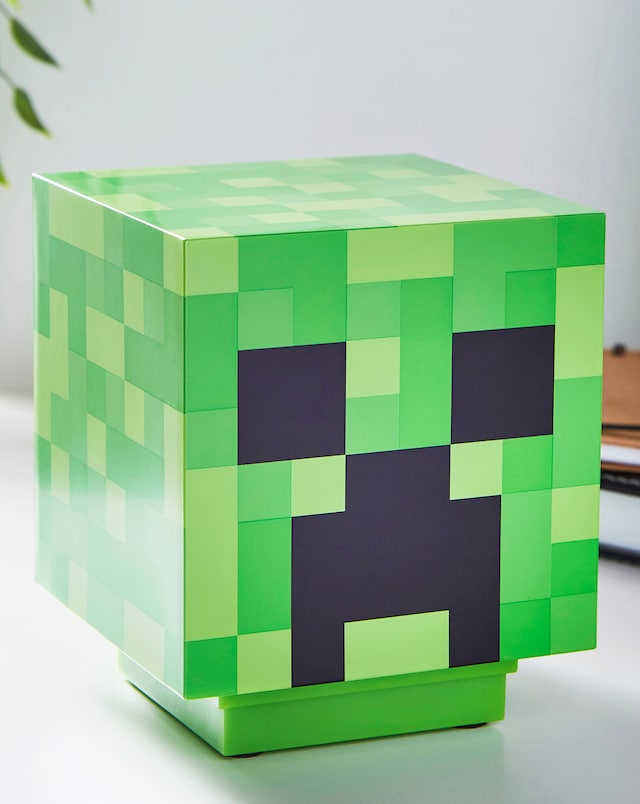 Minecraft 3D Creeper Green Icon Light
