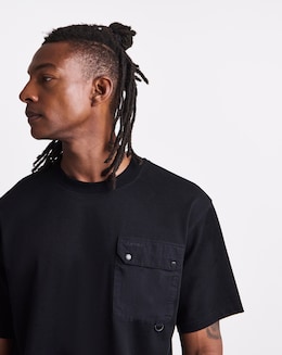 Barbour Short Sleeve Leazes T-Shirt - Black