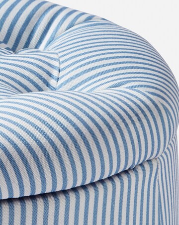 Julipa Mae Striped Storage Ottoman