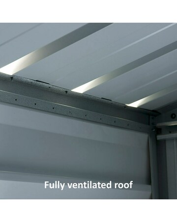 Yardmaster 6x4ft Castleton Pent Metal Shed