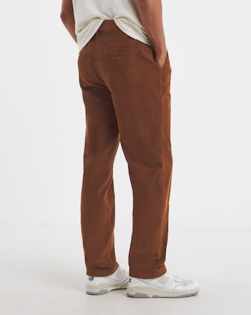 Cord Cotton Stretch Straight Fit Chino