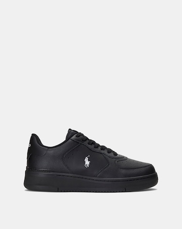 Polo Ralph Lauren Masters Court Trainers - Black