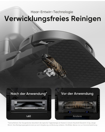 eufy RoboVac L60 SES Hybrid Cordless Vacuum Cleaner- Self Empty Docking Station