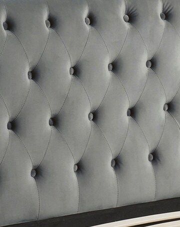 Kingston Velvet Storage Bed Frame