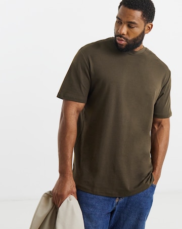 Jack & Jones Cafe Back Graphic T-Shirt - Brown