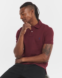 Polo Ralph Lauren Classic Short Sleeve Polo - Wine