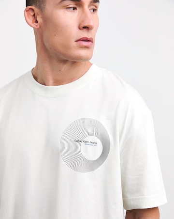 Calvin Klein Jeans Circle Logo T-Shirt Ice