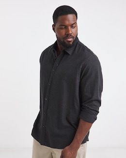 Jack &amp; Jones Classic Melange Shirt - Grey