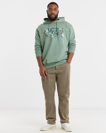 Jack & Jones Geplas Sweat Hood - Green
