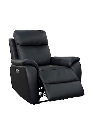 Aspire Kingsmere Leather Power Recliner Armchair