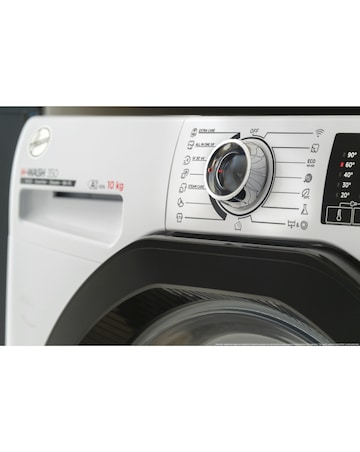 Hoover H-WASH 350 HH3WPS4126TAMB580, 12kg, Washing Machine - White + install