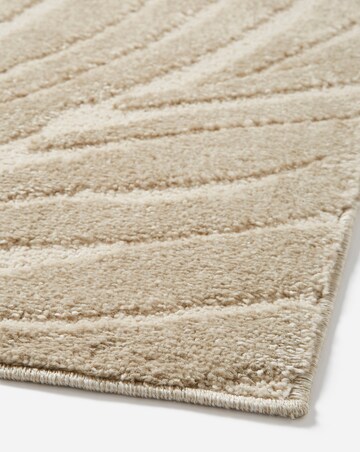 Milan Textured Leaf Rug
