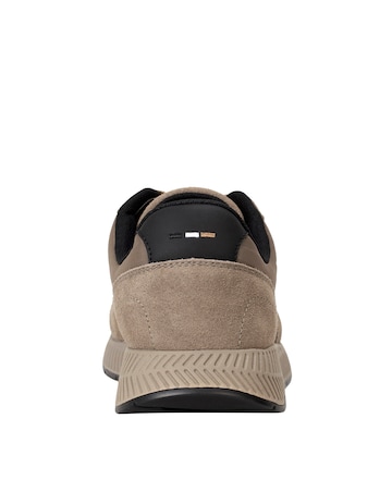 Boss Titanium Runner Trainers - Beige