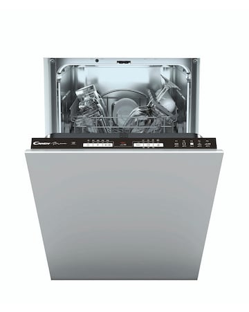 Candy Brava CDIH 2L952-80 Integrated Slimline Dishwasher 9 Place Black Install