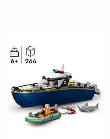 LEGO City Police Boat Chase