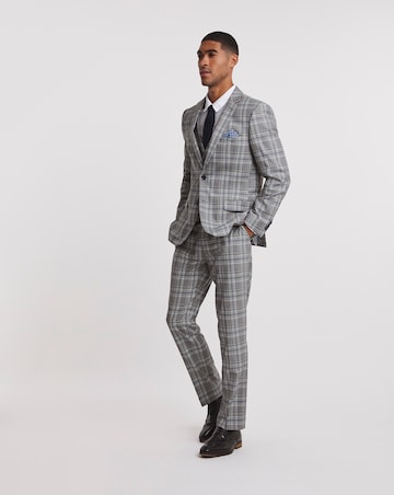 Check Regular Fit Suit Jacket