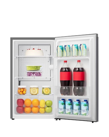 Fridgemaster MUL4892MES Under Counter Fridge - Silver E Rated