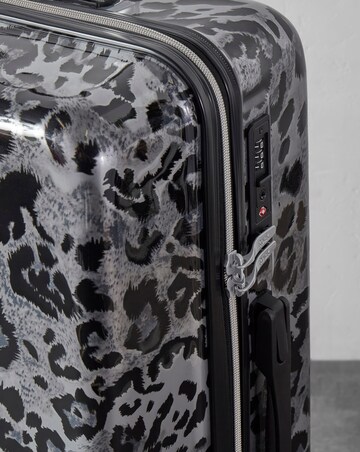 Rock Savannah Leopard 3pc Suitcase Set