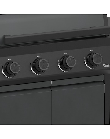 Charles Bentley Ottimo Origin Pro 380 4 Burner Gas Barbecue with Side Burner