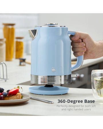 Swan Retro Revive Jug Kettle Blue