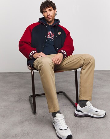 Tommy Jeans Navy Varsity Piping Hoodie