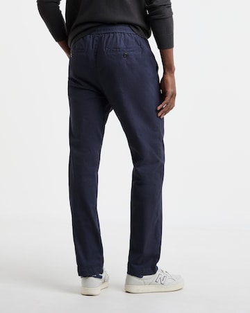 Elasticated Waist Straight Fit Chino