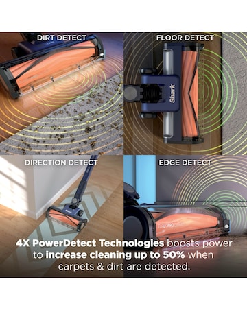 Shark PowerDetect Speed Clean and Empty Pet Pro Cordless Vacuum IA3241UKT