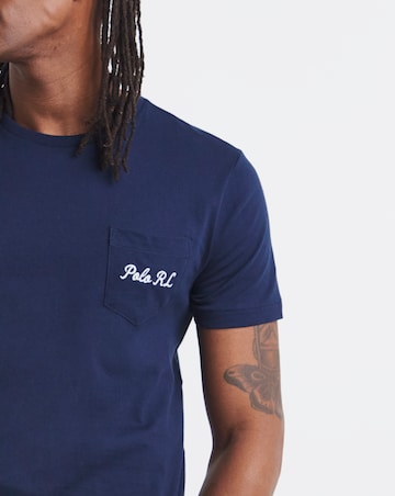 Polo Ralph Lauren Short Sleeve Back Print Bear T-Shirt - Navy