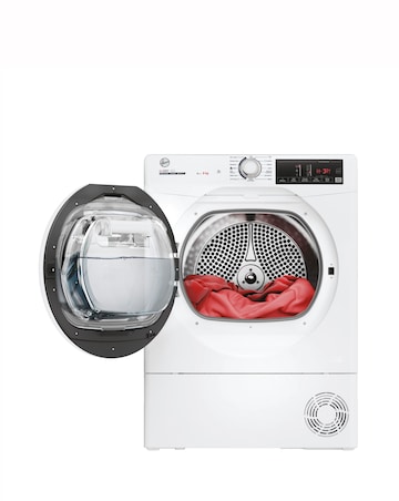 Hoover H-DRY 350 HRE H9A3TE-80/N 9kg Heat Pump Tumble Dryer White + Install