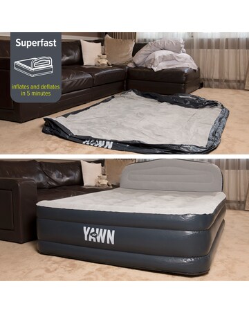 Yawn King Airbed (with custom fitted sheet)
