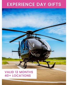 12 Mile Helicopter Flight with a Glass of Bubbly &amp; Chocolates Experience Voucher