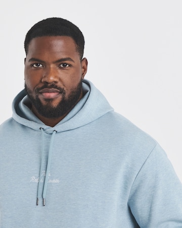 Polo Ralph Lauren Script Logo Hoodie - Blue Heather