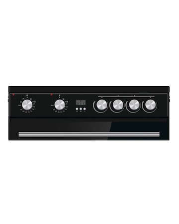 Hisense HDE3211BBUK Freestanding Electric Cooker - Black