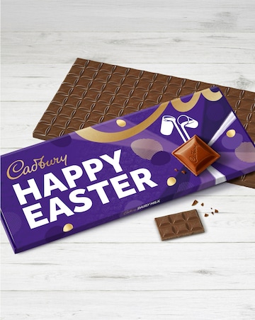 Cadbury Happy Easter Mega Chocolate Bar 850g