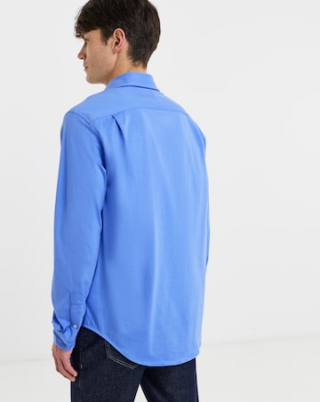 Polo Ralph Lauren Long Sleeve Stretch Jersey Shirt - Blue