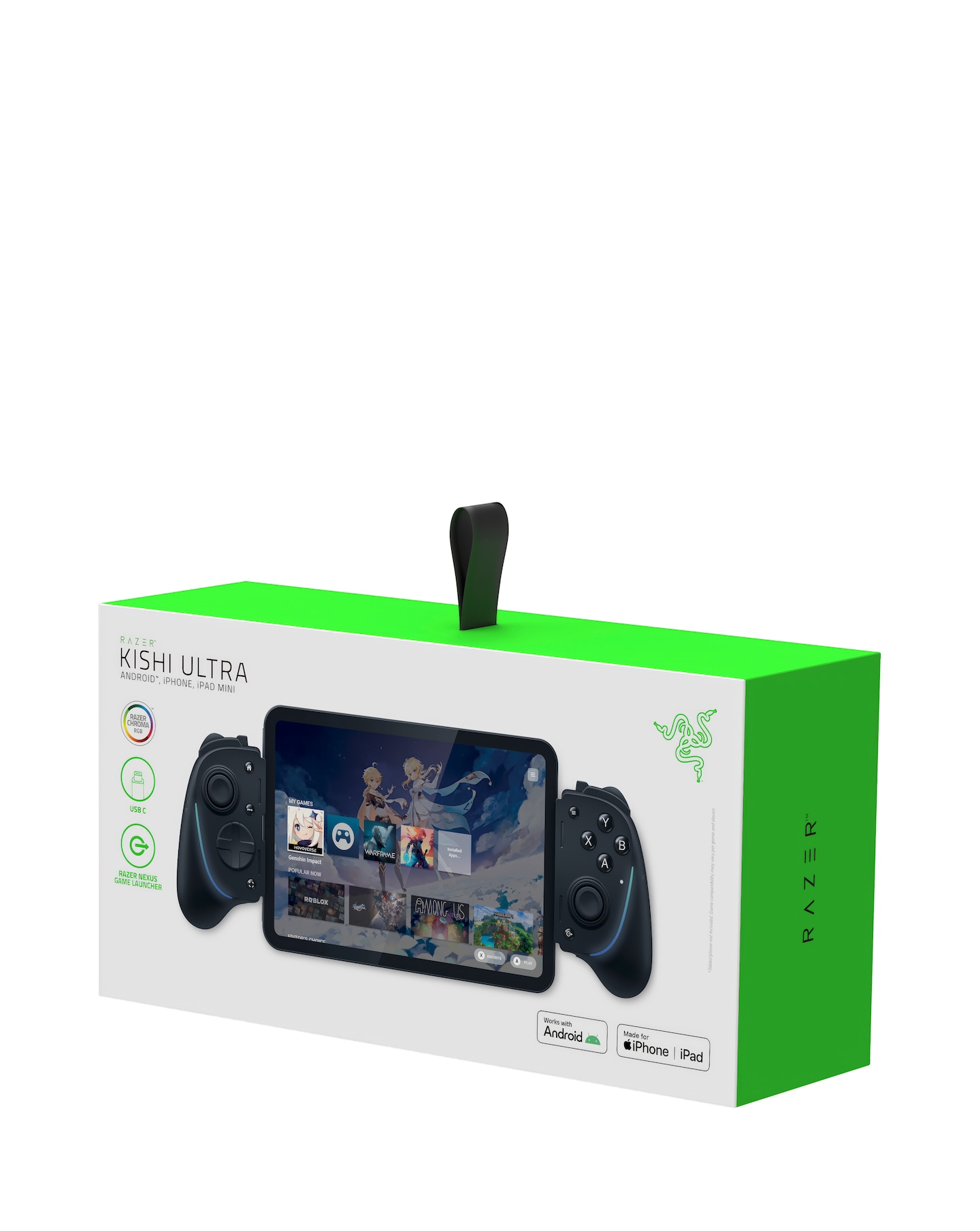 Razer Kishi Ultra Mobile Gamepad - iOS & Android | Jacamo Razer Kishi Ultra Mobile Gamepad - iOS & Android | Jacamo