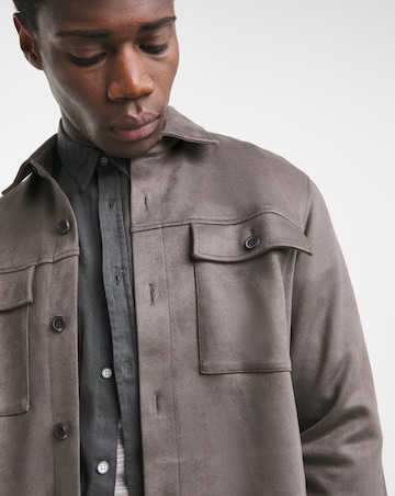 Faux Suede Shacket